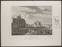 East View of the inside of Cardiff Castle
