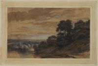 Landscape with a wayfarer