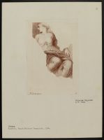 Allegorical female figure, partially destroyed, after Zelotti fresco