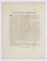 Sir Thomas Myddleton