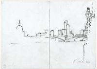 Study from the roof of the National Gallery