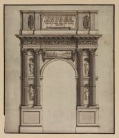 Design for a commemorative arch dedicated by Joseph Bonaparte (King of Spain) to his brother Napoleon