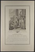 History of Constantine - Constantine adoring the True Cross (Constantin adore la vraie croix)