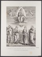 B Vergine li Santi Michele Arclo : Gio : Evangelista Cattarina e Apollonia [Blessed Virgin and Saint Michael the Archangel, John the Evangelist, Catharine and Apollonia]