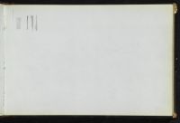 Page of a sketchbook - blank page (recto)