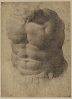 Study of a torso (recto)