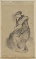 Portrait of Mary, the artist's sister (recto)