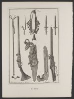 Musquets, bayonets, bandileers and a wheel lock