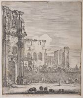 View of Rome and surrounding countryside