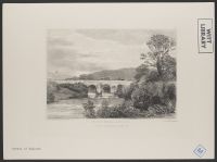 Poulston Bridge & Launceston on the River Tamar