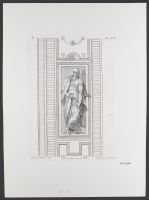 Plate 20: Architectural detail with old man in cloak
