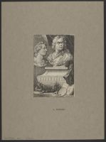 Sculpted busts of Gerard de Lairesse and Albert Flamen, called Bartholet Flemalle
