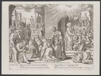 Saints Phillip and Peter baptising the people of Samaria