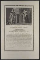 Two portraits of English nobles