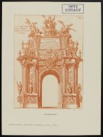Design for a triumphal arch (Pope Innocent XIII)