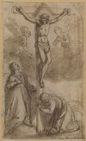 Christ on the Cross with the Magdalen and Saint Catherine
