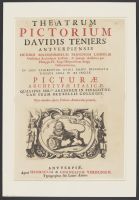 Title-page, Theatrum Pictorium