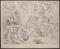 Illustration for Samuel Taylor Coleridge's The Rime of the  Ancient Mariner