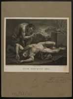 Adam mourns the death of his son Abel as Cain flees