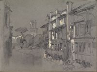Page of a sketchbook (recto)