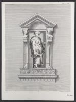 Plate 30: Man standing in a niche holding his cloak