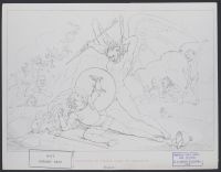Christian is struck down by Apollyon