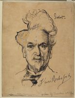 Portrait of Henri Rochefort (recto)