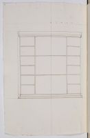 Design of furniture unit for the Church of St. Catherine of the  Langue of Italy- a second view