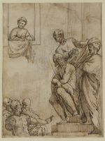 Christ shown to the people (recto)