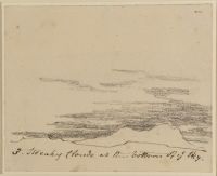 Cloud study (after Alexander Cozens' 'Engravings of Skies')