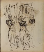 Page of a sketchbook (recto)