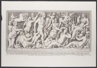 Plate 22 of 'Admiranda Romanarum Antiquitatum ac Veteris Sculpturae Vestigia': Quamuis marmoris huius lateat argumentum...