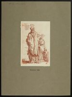 Male and female figures, with back-view of male
