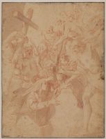 Christ descending into Limbo (recto)