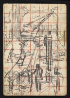 Study for Oxford Street Building Site (recto)