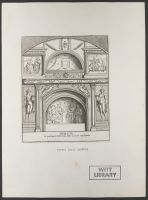 Plate 4 of ‘Le pitture antiche del sepolcro de Nasonii nella via Flaminia’: Spartimenti, e Pitture nella Testa della Camera del Sepolcro
