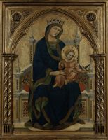 Virgin and Child Enthroned