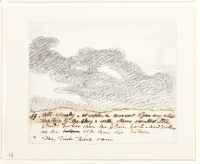 Cloud study (after Alexander Cozens' 'Engravings of Skies')