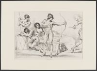 Archer with figures