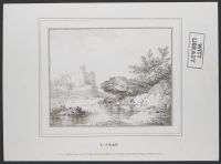 Landscape with ruin