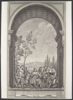 Wall decoration scheme