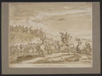 Cavalry advancing to the charge after Cortese