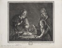 Night scene with the young Christ helping St Joseph