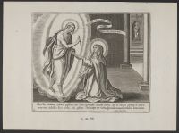 Christ showing a nail from the cross to Teresa