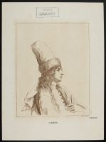 Figure of a man in a tall hat