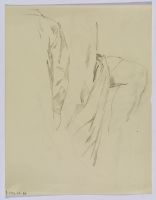 Female seated figure - study for 'Penelope' (?) (recto)