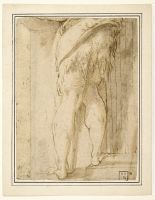 Study for the legs of Saint John the Baptist