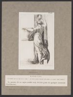 Female figure carrying a vase on her head