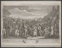 Industry and Idleness, Plate 11, The Idle 'Prentice Executed at Tyburn
