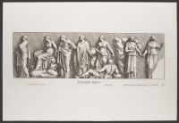 Plate 40 of 'Admiranda Romanorum Antiquitatum ac Veteris Sculpturae Vestigia': Palladis Artes
